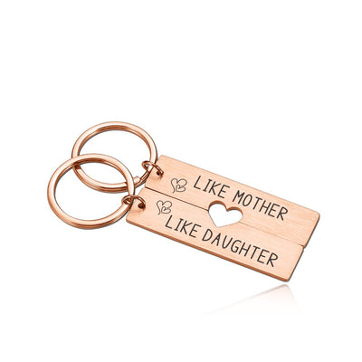 Porte Clé Mère Fille Rectangulaire