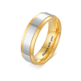 Bague Couple Personnalisable
