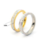 Bague Duo Couple Dimensions