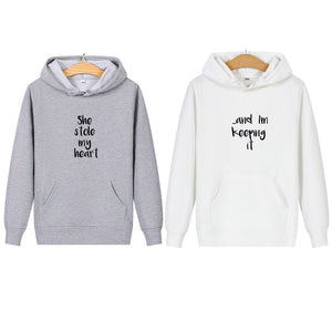 Sweat Couple Pull Mixte Couple