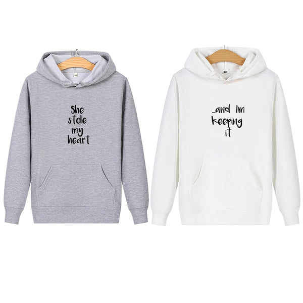 Sweat Couple Pull Mixte Couple