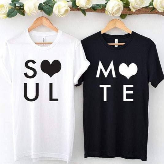 T Shirt Meilleure Amie Soul Mate - MatchingMood