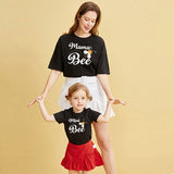 T Shirt mere Fille Mama Bee