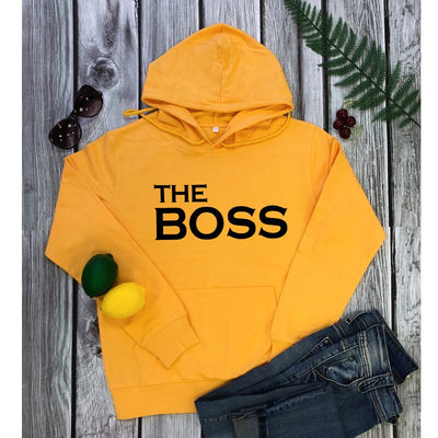 Sweat Couple The Boss Jaune - MatchingMood