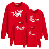 Pull Famille Royale Rouge - MatchingMood