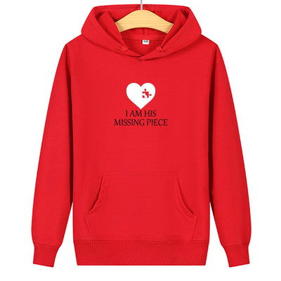 Sweat Couple Grand Amour Femme Rouge