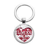 Porte Clé Mère Fille Coeur