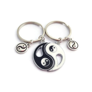 Porte Clé Symbole Amitié Yin Yang Tai Chi