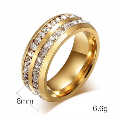 bague de promesse couple Caractéristiques bague couleur or - MatchingMood