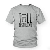T-shirt  Tall Best Friend Gris