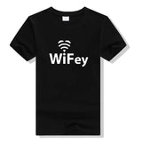 T-Shirt Couple Wifi - Wifey Noir - MatchingMood