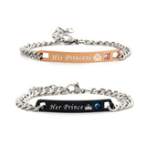 Bracelet Couple Prince Princesse - MatchingMood