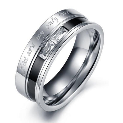 Bague Couple You Are My Only Love