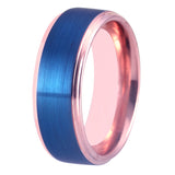 Bague Couple Bleu