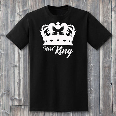 Tee-Shirt Couple Her King