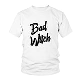 T-shirt Bad Witch Blanc