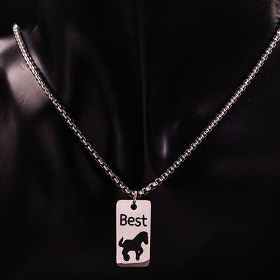 Collier d'Amitié Pour 2 Chevaux Best