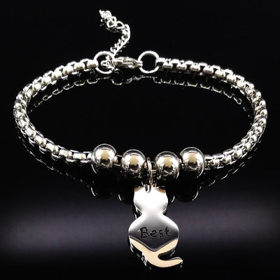 Bracelet d'Amitié Chats - Best - MatchingMood