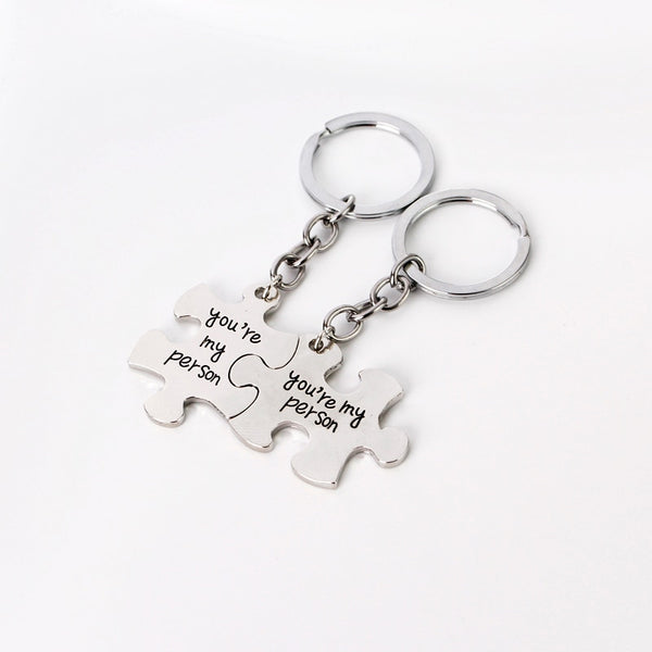 Porte Clé Couple La Personne Faite Pour Moi - MatchingMood