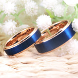 Bague Couple Bleu