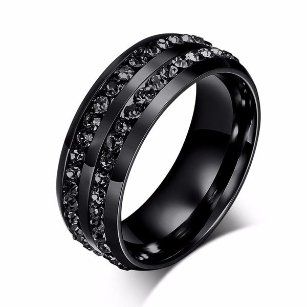 bague de promesse couple Noire - MatchingMood