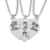 Collier Mère Filles Argenté