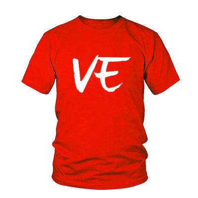 T-shirt Couple Love Femme Rouge - MatchingMood