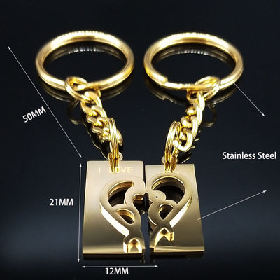 Porte Clé Amour Love Coeur