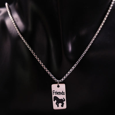 Collier d'Amitié Pour 2 Chevaux Friends