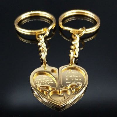 Porte Clé En Forme De Coeur déclaration d'amour