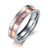 Bague Couple I am Your Only Love