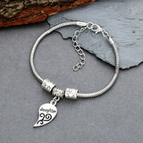 Bracelet Mère Fille Duo Coeur Séparable