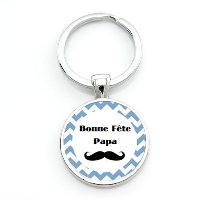 Porte Clé pour Père Français