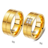 Bague Couple PACS Zirconium