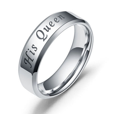 Bague Couple His Queen