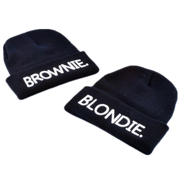 Bonnet pour Couple Brownie Blondie - Matchingmood