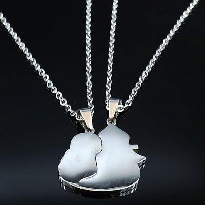 Pendentif Amoureux Séparable Dos