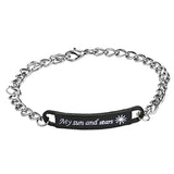 Bracelet Lune et Soleil Couple