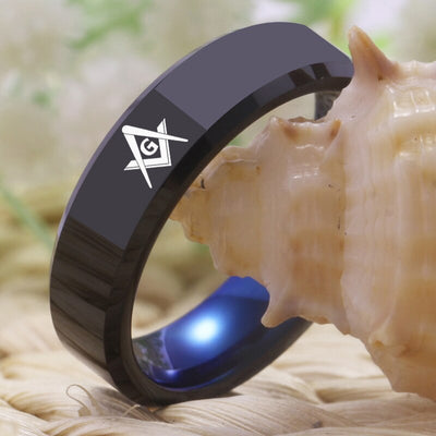 Franc Maçon Bague pour duo amoureux