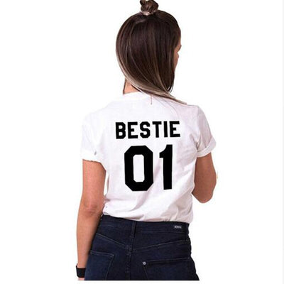 Tee-Shirt Bestie 01 blanc