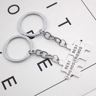 Porte Clé Meilleure Amie Pièces de Puzzle