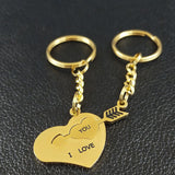 Porte Clef Coeur I Love You