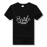 T-Shirt BFF Bride Squad Noir