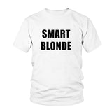 Smart Blonde T-Shirt Blanc