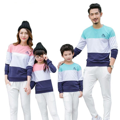 Pull Pour Toute La Famille Tricolore - MatchingMood