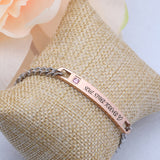 Bracelet d'Amitié Âme Soeur Or-Rose - MatchingMood