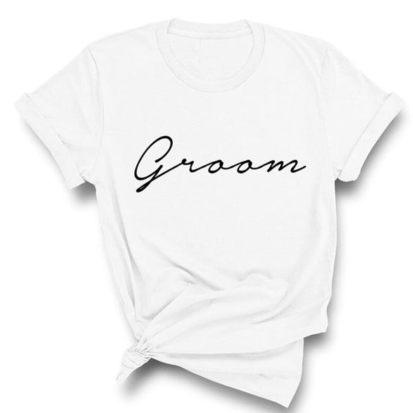 T-shirt Couple Groom