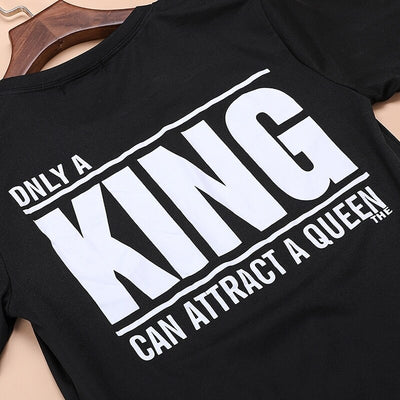 T Shirt Couple There Is Only One Queen