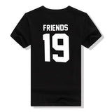 T-Shirt Meilleure Amie Personnalisable Date Friends Noir- MatchingMood