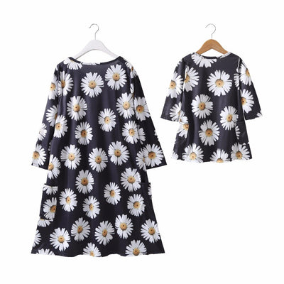 Robe Fleurie Mère Fille